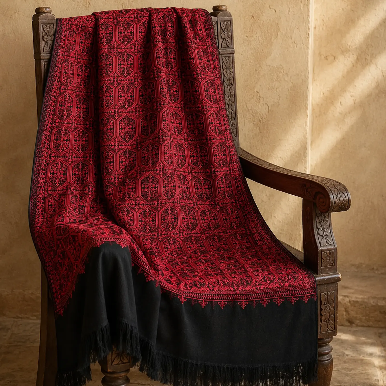 Korgah Embroidered Shawl