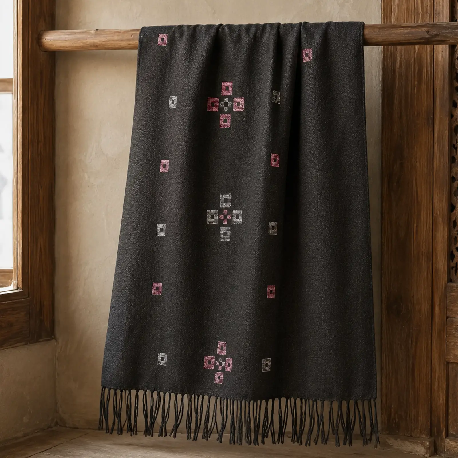 Woven Wool Shawl