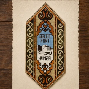 Baltit Fort Embroidered Textile Wall Art