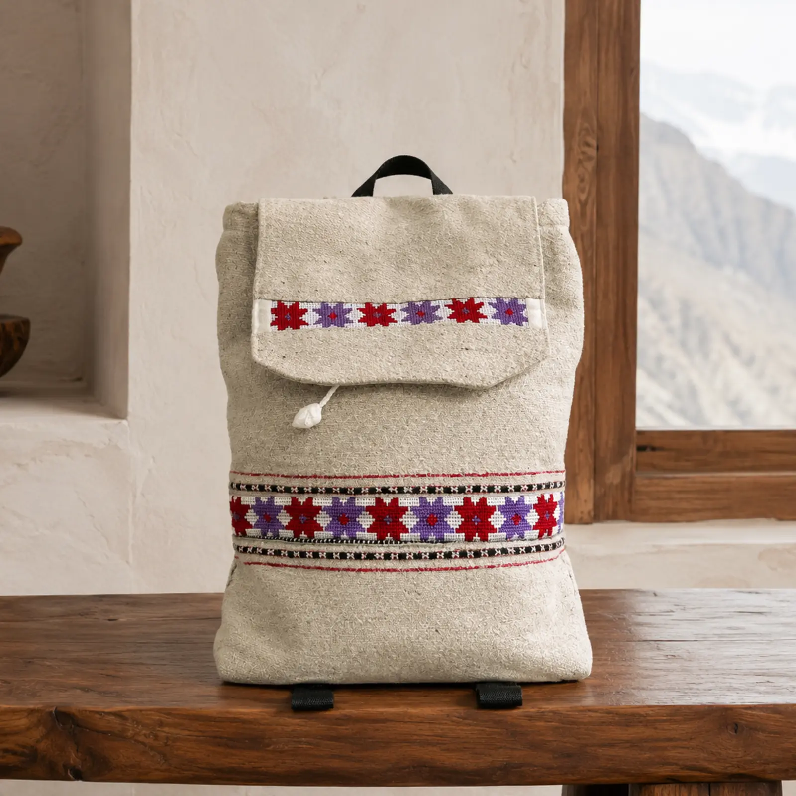 Embroidered Hunza Backpack