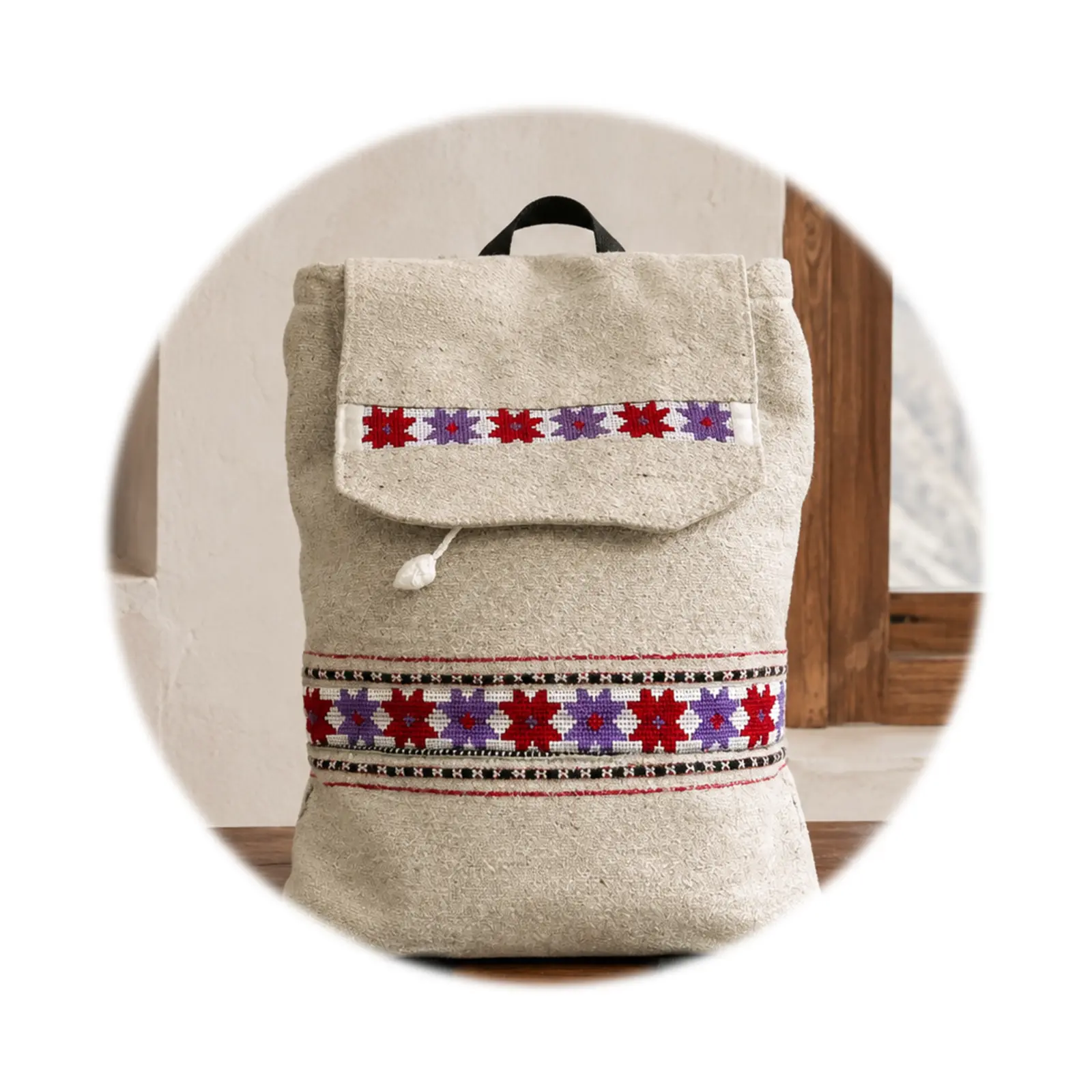 Embroidered Hunza Backpack - Image 5